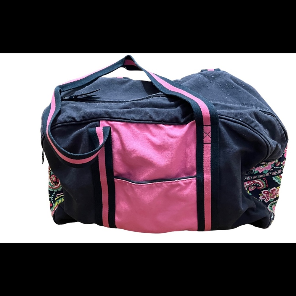 Vera Bradley color block medium duffel